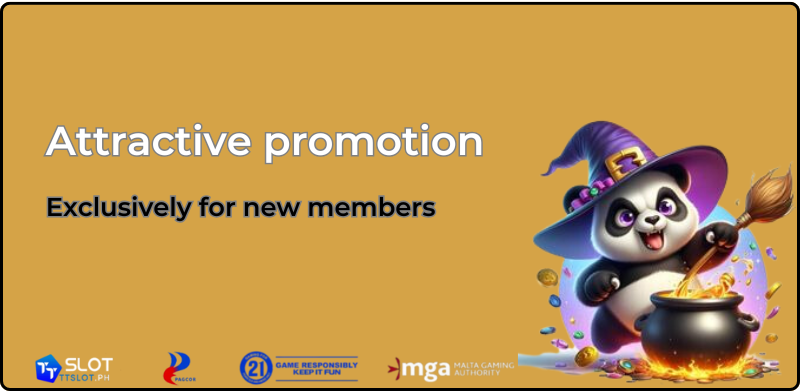 Attractive promotion exclusively for new members